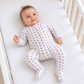 Magnolia Baby_Pumpkin Party Print Zip Footie - Pink_1