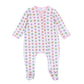 Magnolia Baby_Pumpkin Party Print Zip Footie - Pink_2