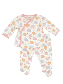  Pumpkin Patch Dreams Footed Pant Set by Luna and Arlo - Magnolia Baby2pc Pant Set