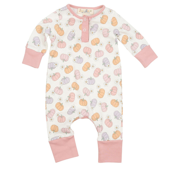 Pumpkin Patch Dreams Playsuit by Luna and Arlo - Magnolia BabyPlaysuit