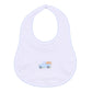 Pumpkin Patch Fun Embroidered Bib - Light Blue - Magnolia BabyBib