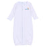 Pumpkin Patch Fun Embroidered Converter - Light Blue - Magnolia BabyConverter Gown