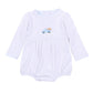 Pumpkin Patch Fun Embroidered Long Sleeve Bubble - Light Blue - Magnolia BabyBubble