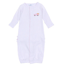  Pumpkin Patch Fun Embroidered Ruffle Converter - Pink - Magnolia BabyConverter Gown