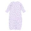 Pumpkin Patch Fun Print Ruffle Converter - Pink - Magnolia BabyConverter Gown
