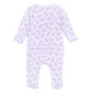 Pumpkin Patch Fun Print Ruffle Footie - Pink - Magnolia BabyFootie