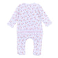 Pumpkin Patch Fun Print Ruffle Zip Footie - Pink - Magnolia BabyFootie