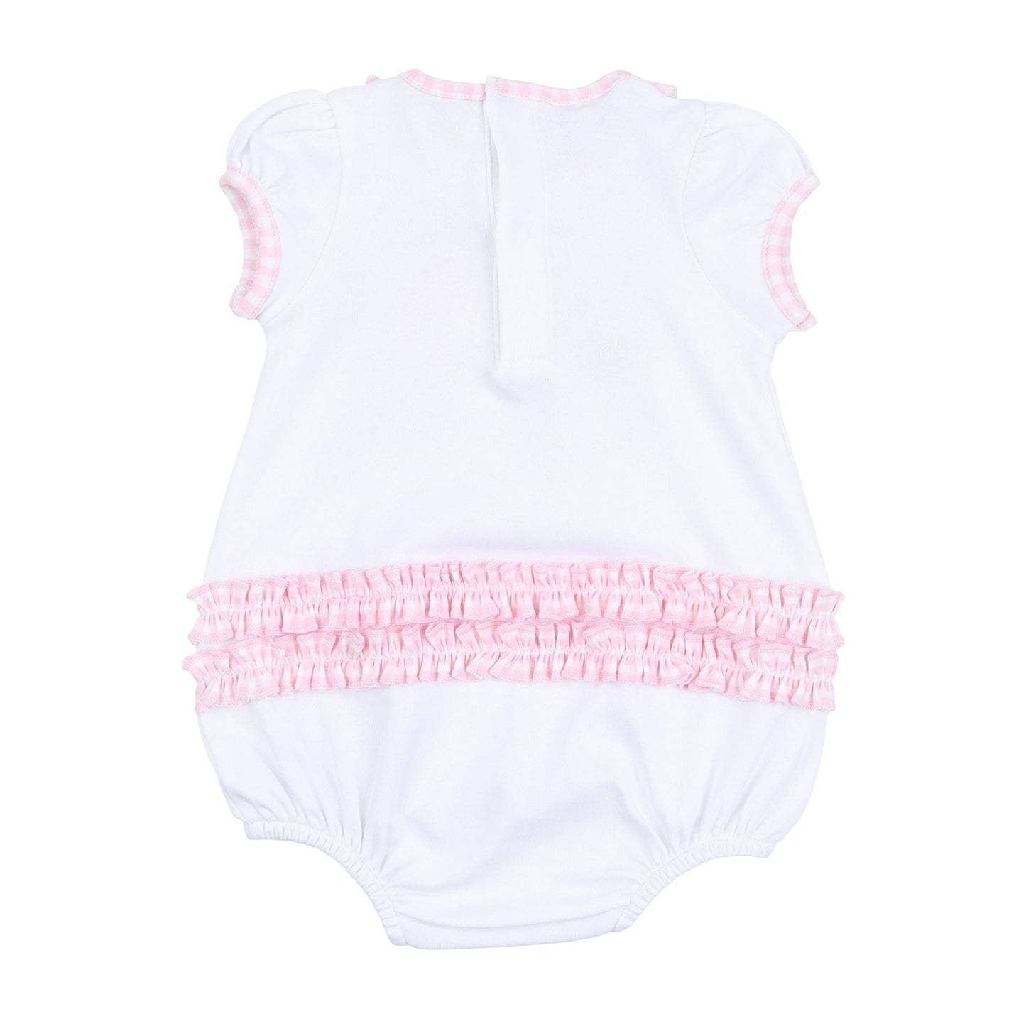 Pumpkin Picking Applique Ruffle Bubble - Magnolia BabyBubble