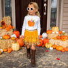Pumpkin Rose Long Sleeve Tee - Magnolia BabyTop