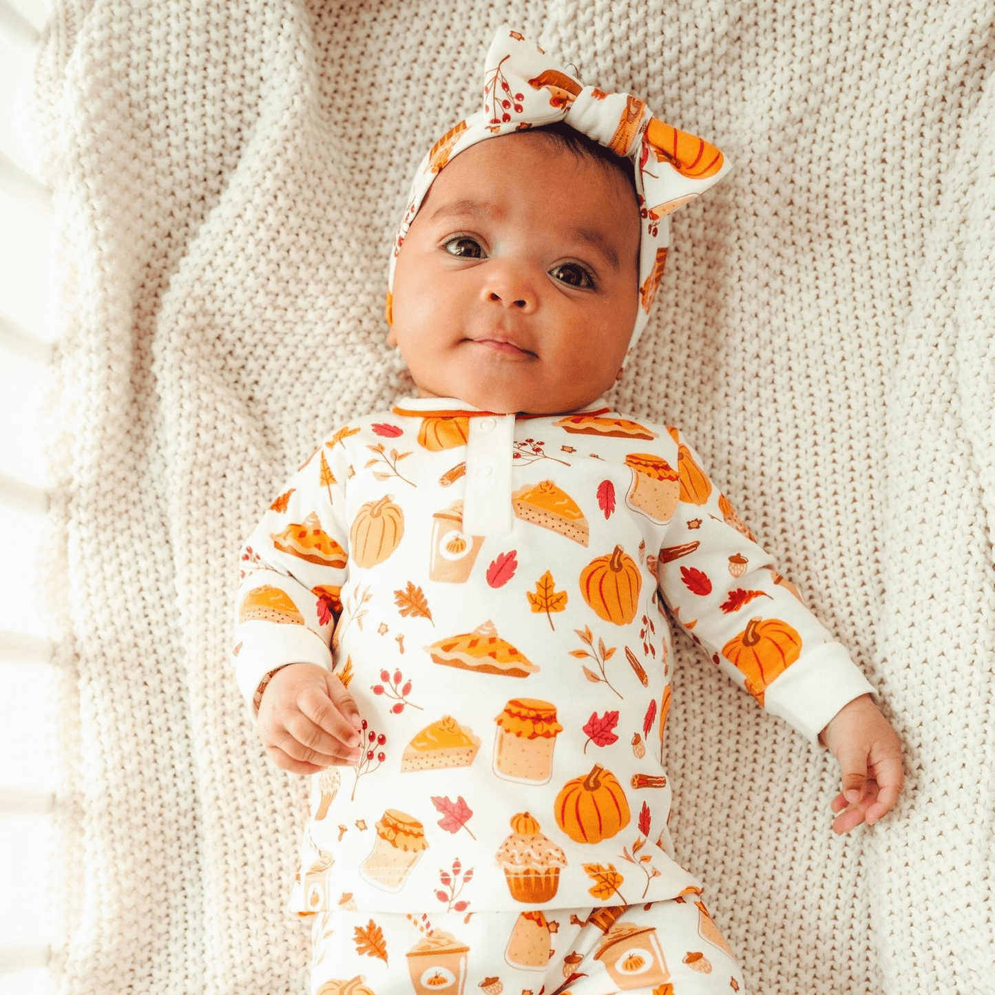 Pumpkin Spice 2pc Pant Set - Magnolia Baby2pc Pant Set