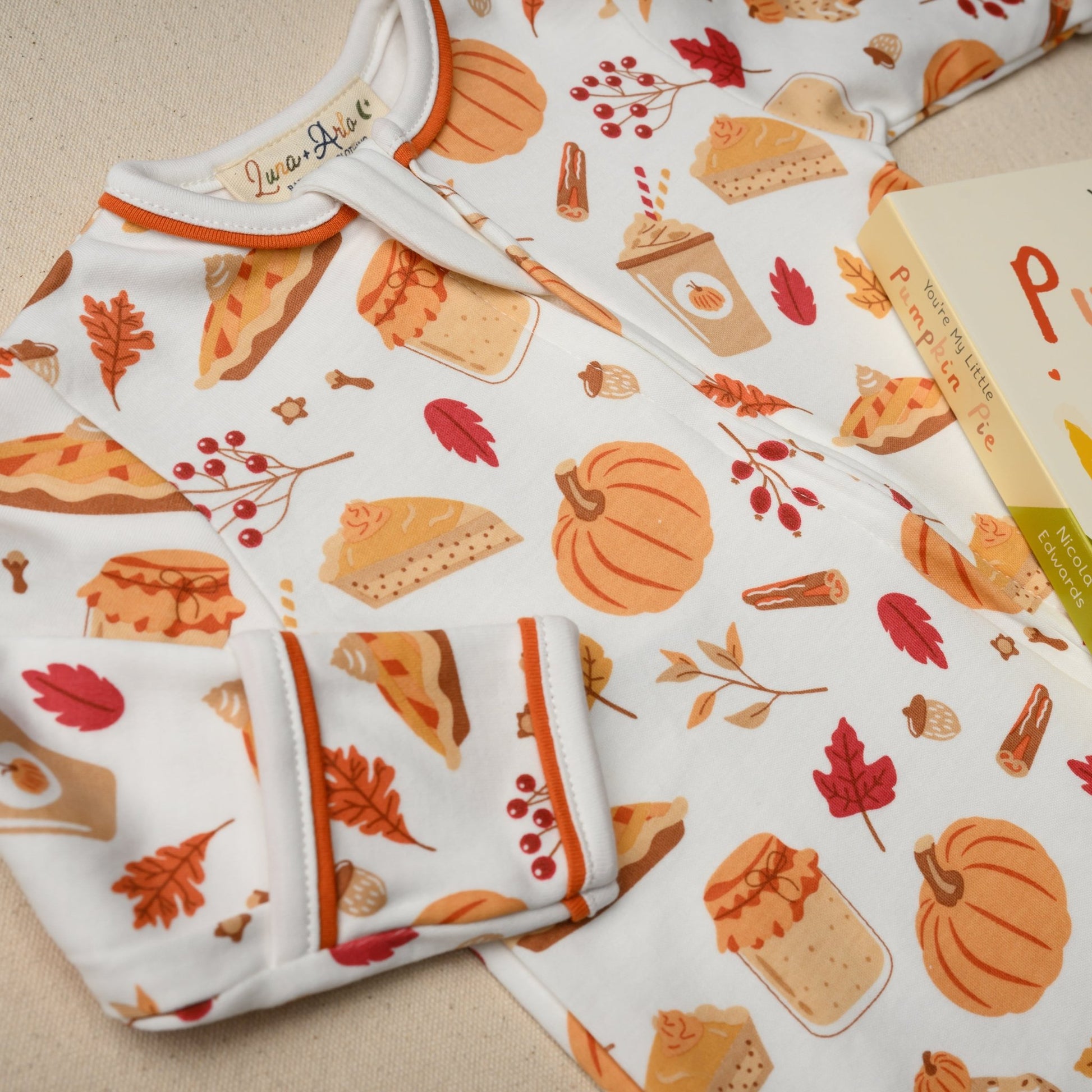 Pumpkin Spice Footie Gift Set - Magnolia BabyBaby Gift Set