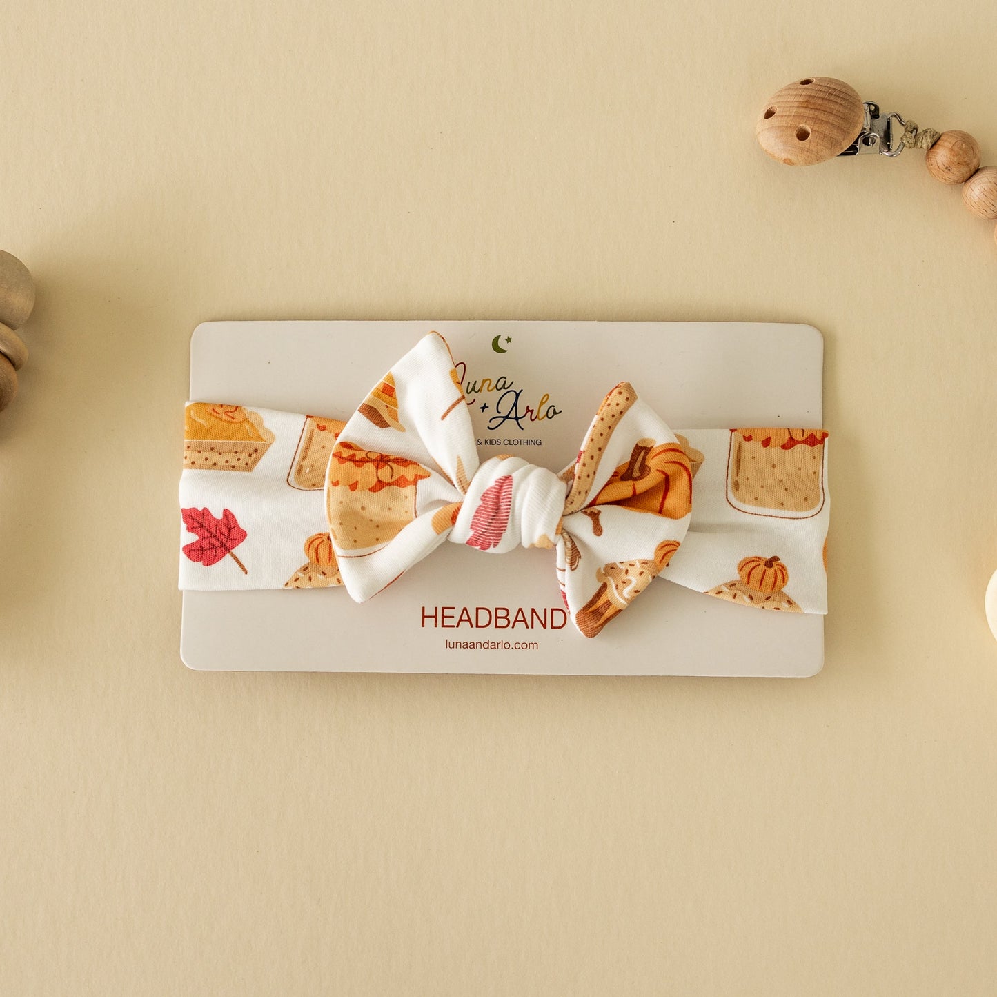 Pumpkin Spice Headband - Magnolia BabyHeadband