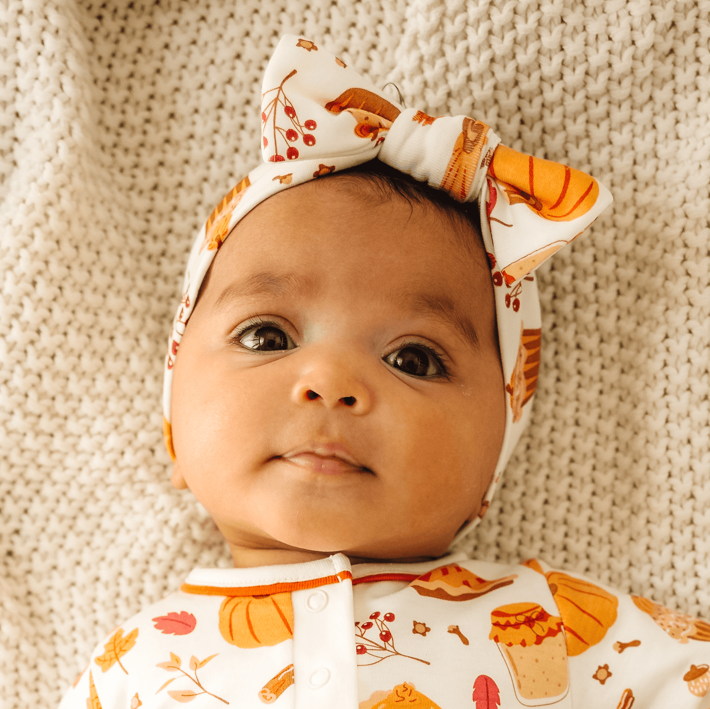 Pumpkin Spice Headband - Magnolia BabyHeadband