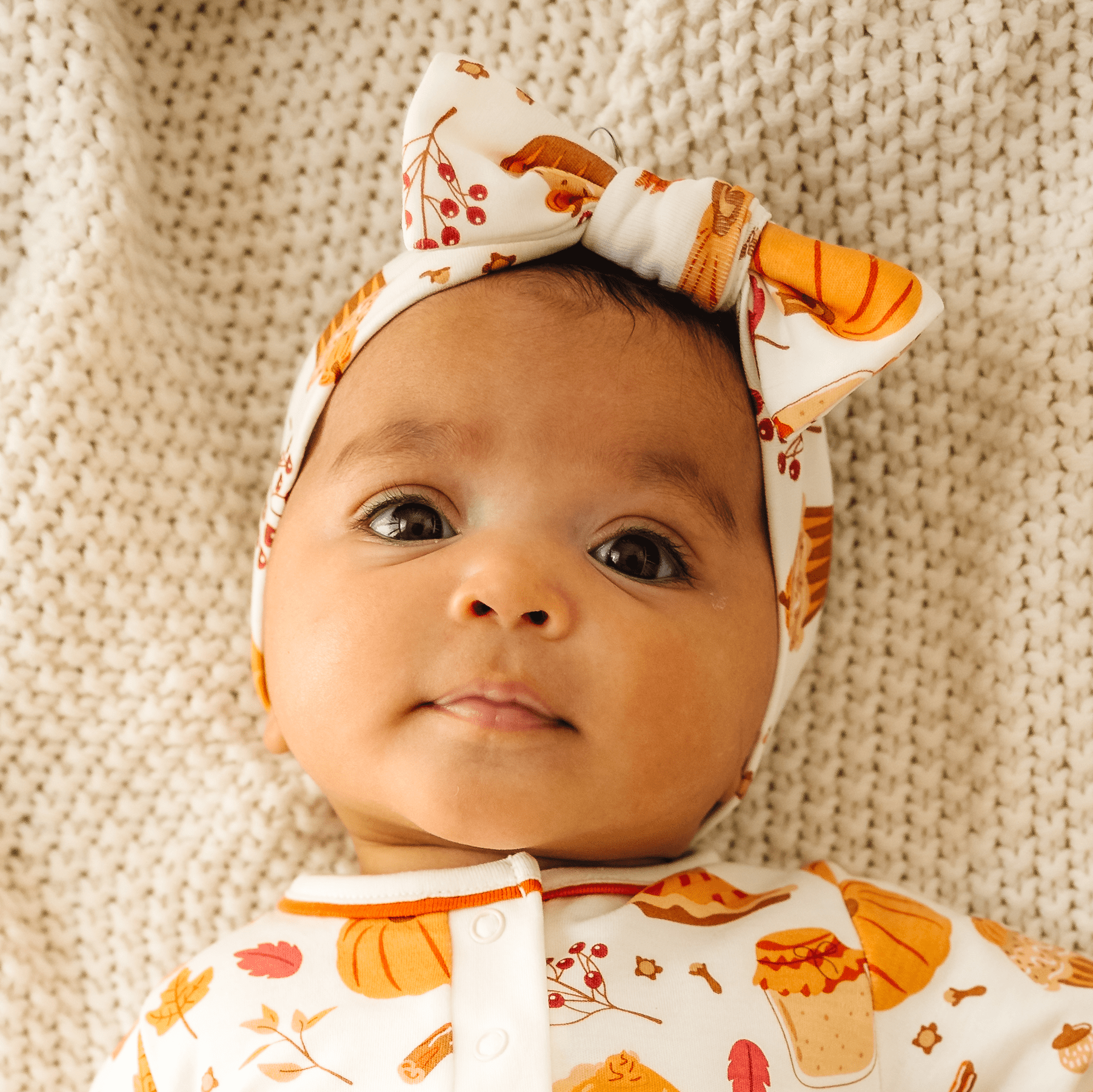 Pumpkin Spice Headband - Magnolia BabyHeadband