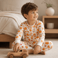 Pumpkin Spice Long Pajamas - Magnolia BabyLong Pajamas