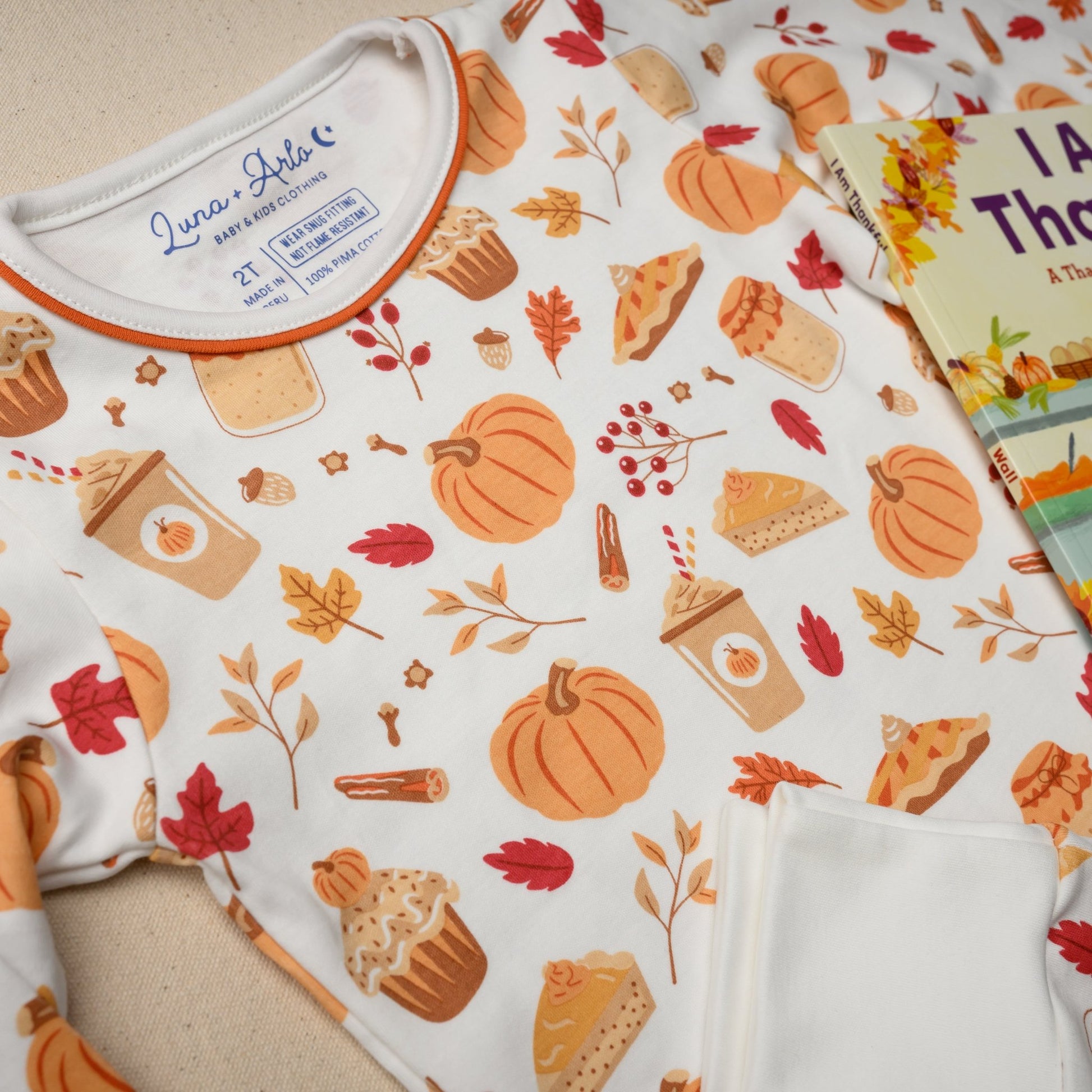 Pumpkin Spice Pajamas Gift Set - Magnolia BabyGift Set