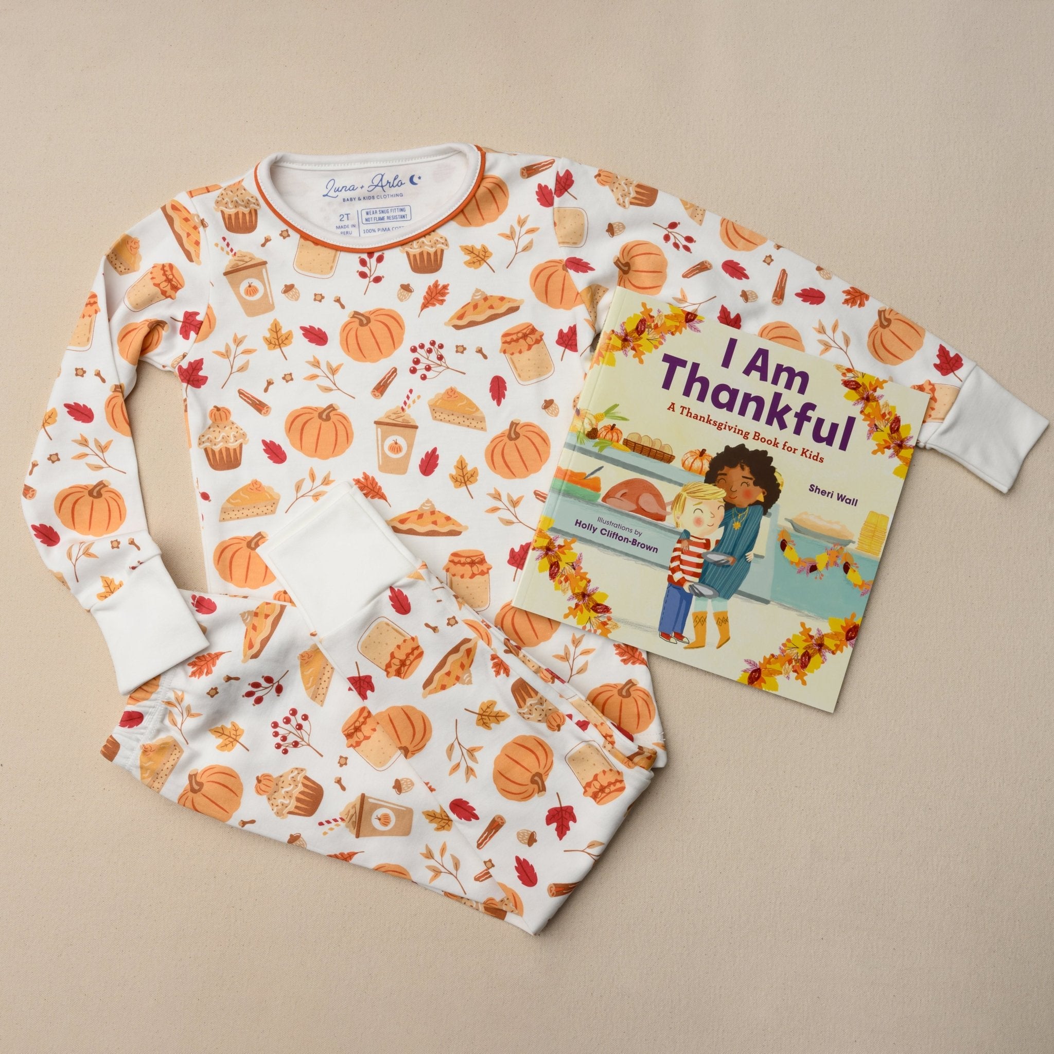Pumpkin Spice Pajamas Gift Set - Magnolia BabyGift Set