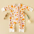 Pumpkin Spice Zip Playsuit - Magnolia BabyPlaysuit