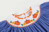 Pumpkin Sunflower Bishop Smock Dress - Magnolia BabyDress