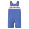 Pumpkin Sunflower Smocked Overalls - Magnolia BabyOveralls