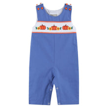  Pumpkin Sunflower Smocked Overalls - Magnolia BabyOveralls