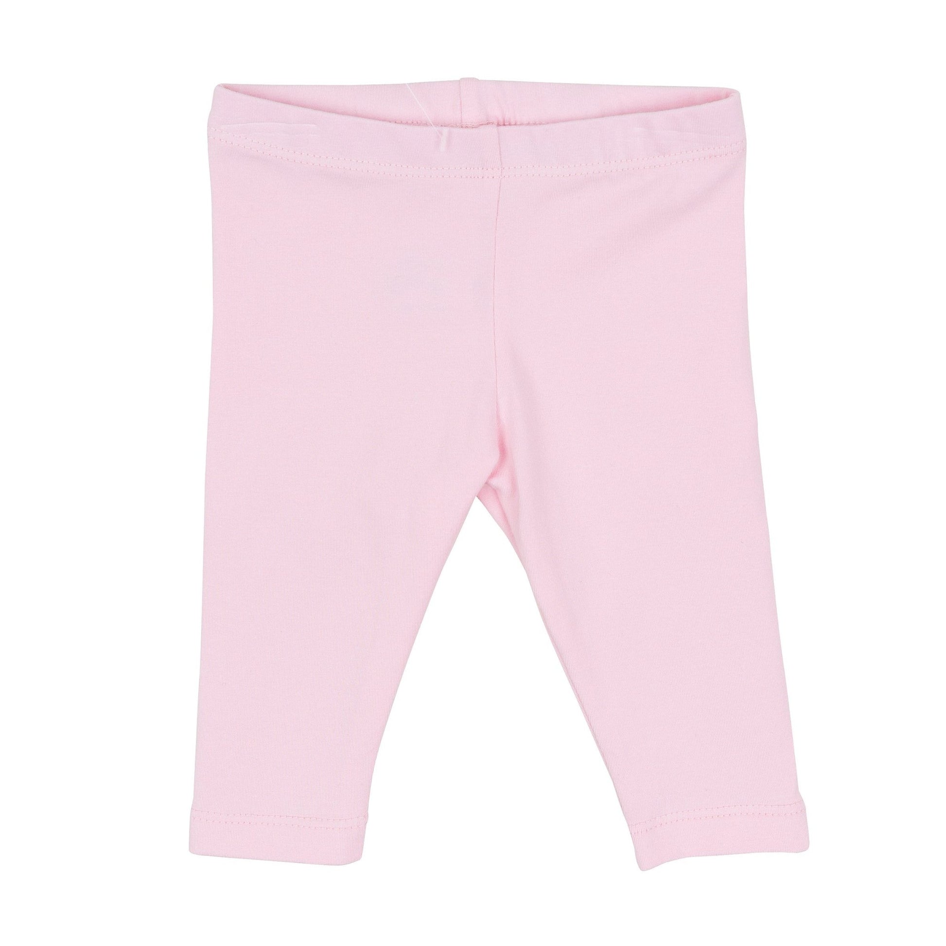 Magnolia Baby_Pumpkin Tractor Applique Leggings - Pink_1