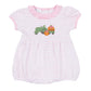 Magnolia Baby_Pumpkin Tractor Applique Ruffle Bubble - Pink_2