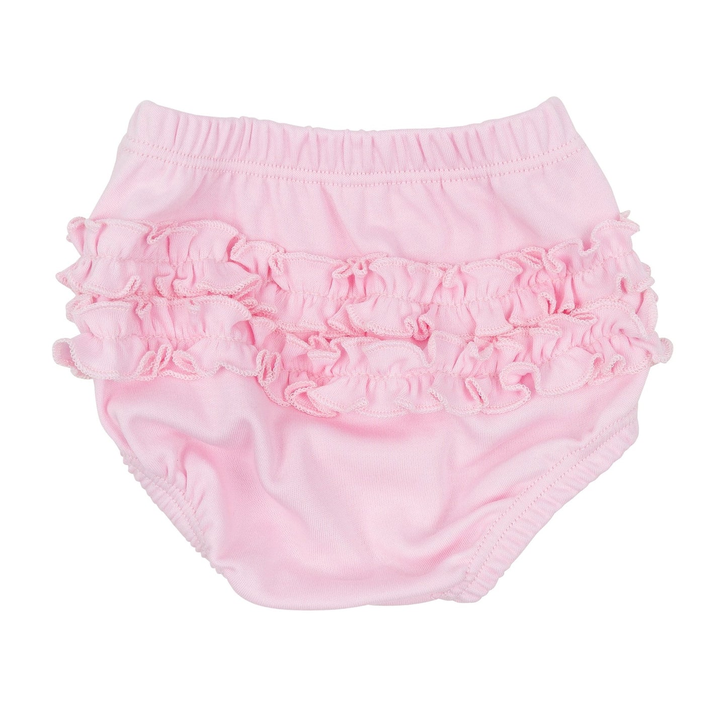 Magnolia Baby_Pumpkin Tractor Applique Ruffle Diaper Cover Set - Pink_3