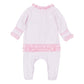 Magnolia Baby_Pumpkin Tractor Applique Ruffle Footie - Pink_3