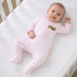 Magnolia Baby_Pumpkin Tractor Applique Ruffle Footie - Pink_1