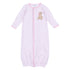 Puppy Playtime Applique Converter - Pink - Magnolia BabyConverter Gown