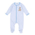 Puppy Playtime Applique Footie - Light Blue - Magnolia BabyFootie