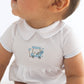 Putting Around Collared Bubble - Blue - Magnolia BabyBubble