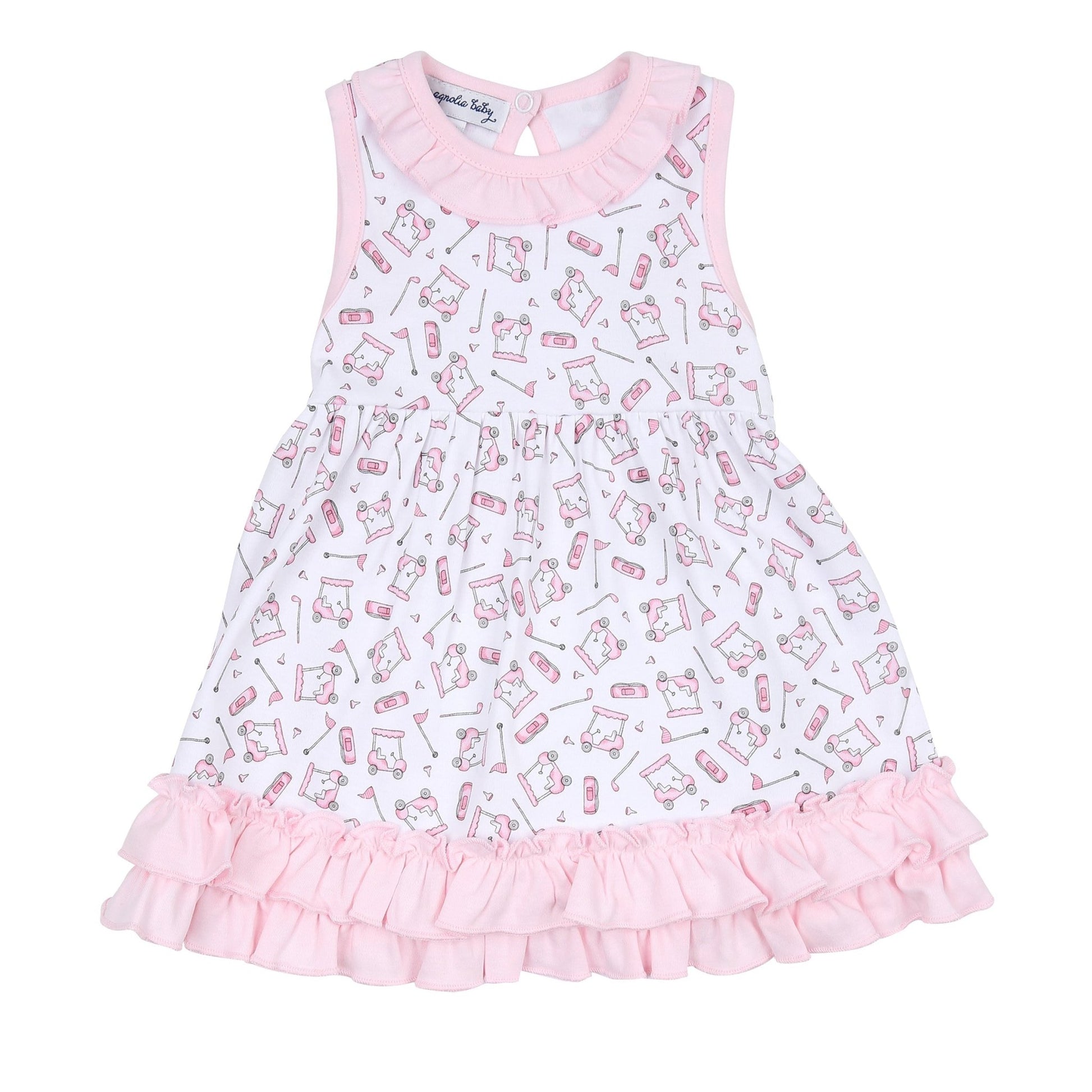 Putting Around Pink Dress - Pink - Magnolia BabyDress