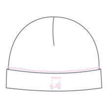  Putting Around Pink Embroidered Hat - Magnolia BabyHat