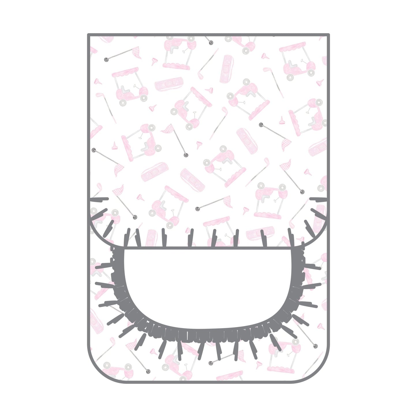 Putting Around Pink Print Changing Pad Cover - Magnolia BabyChanging Pad Cover