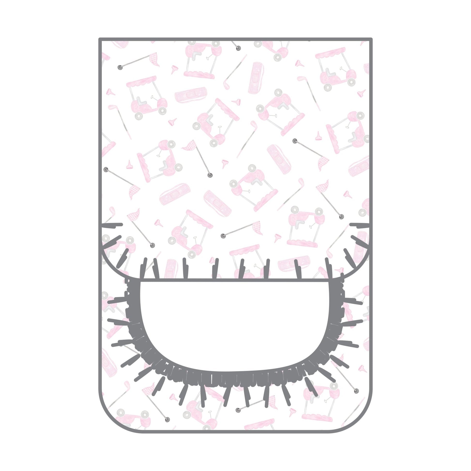 Putting Around Pink Print Changing Pad Cover - Magnolia BabyChanging Pad Cover