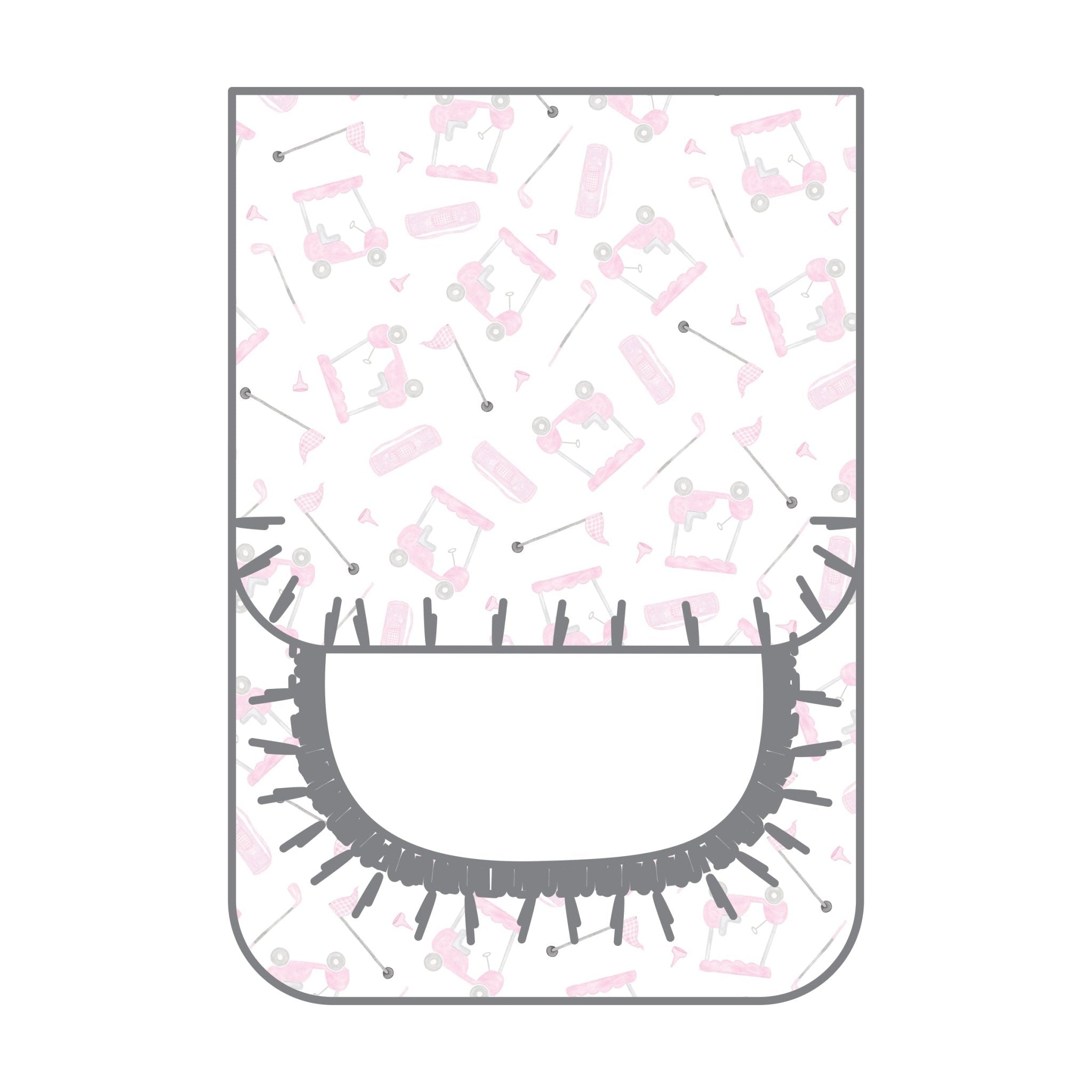 Putting Around Pink Print Changing Pad Cover - Magnolia BabyChanging Pad Cover