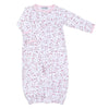Putting Around Pink Print Converter - Magnolia BabyConverter Gown