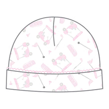  Putting Around Pink Print Hat - Magnolia BabyHat