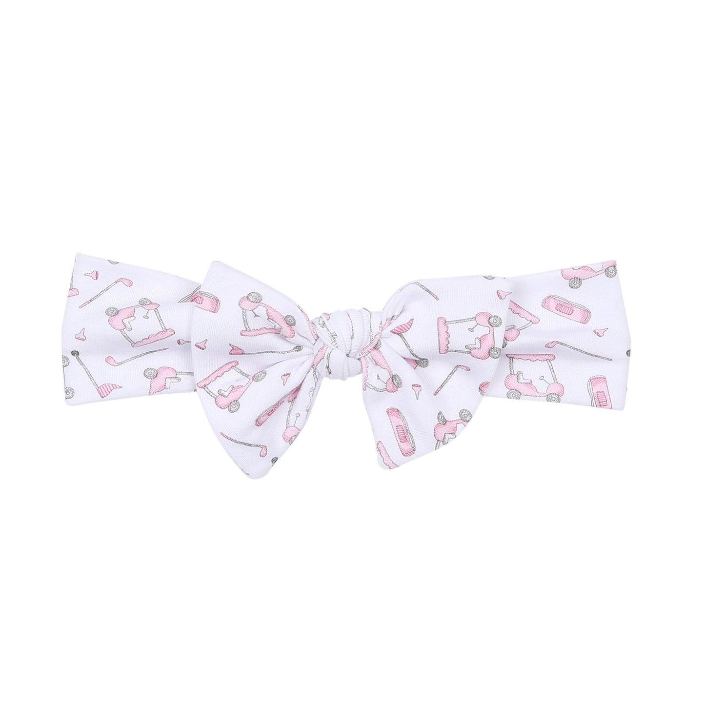 Putting Around Pink Print Headband - Magnolia BabyHeadband