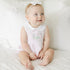 Putting Green Applique Collared Bubble - Pink - Magnolia BabyBubble