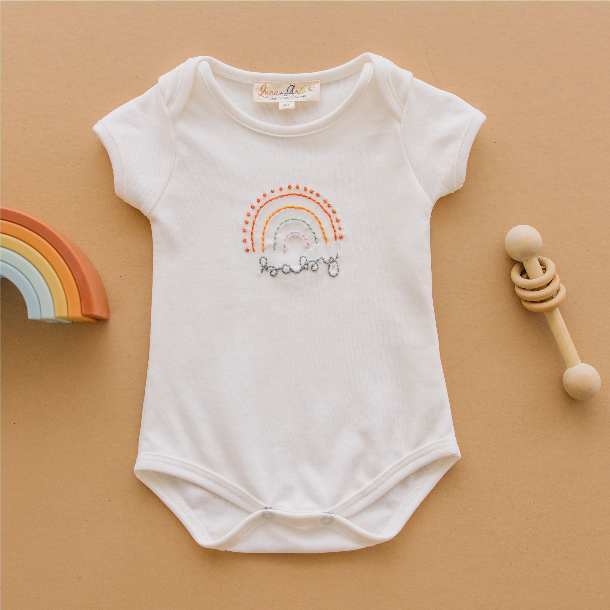 Rainbow Baby Bodysuit - Luna and ArloBodysuit