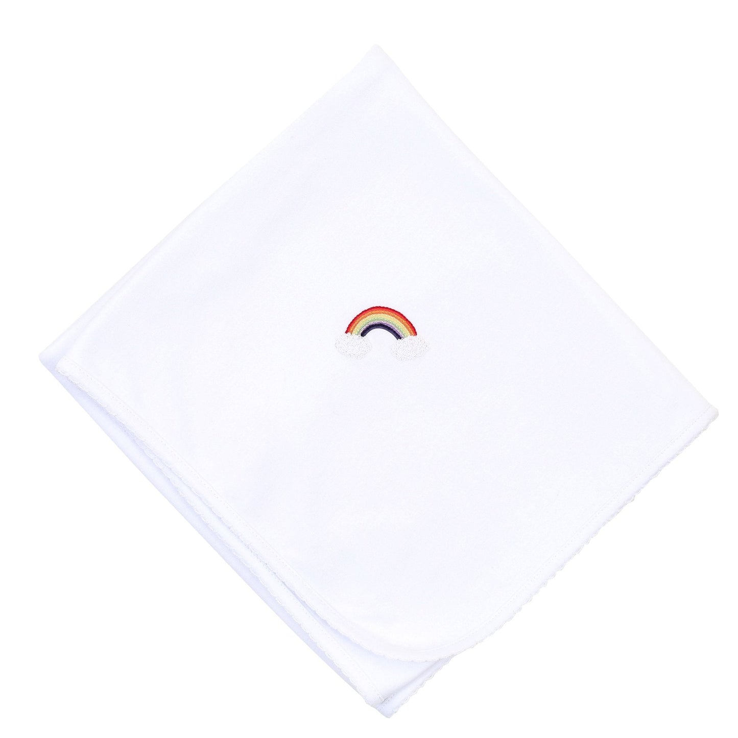 Rainbow Baby Hand - Embroidered Footie Take Me Home Set - Magnolia BabyFootie Gift Set
