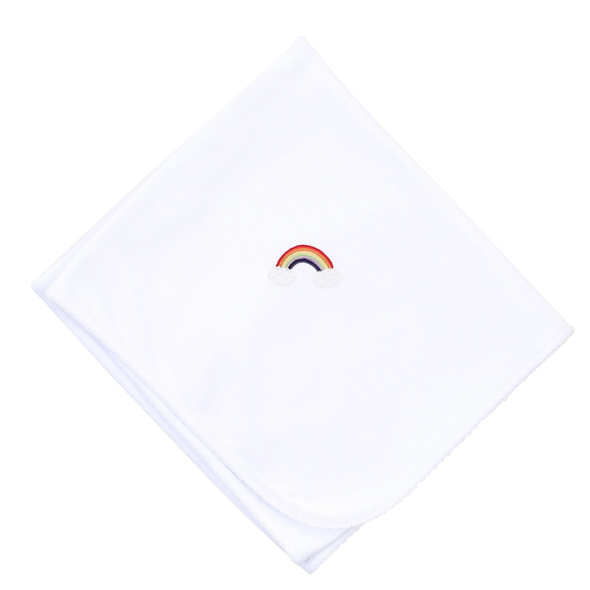 Rainbow Baby Hand - Embroidered Footie Take Me Home Set - Magnolia BabyFootie Gift Set