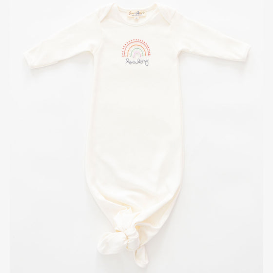 Rainbow Baby Knot Gown - Magnolia BabyGown