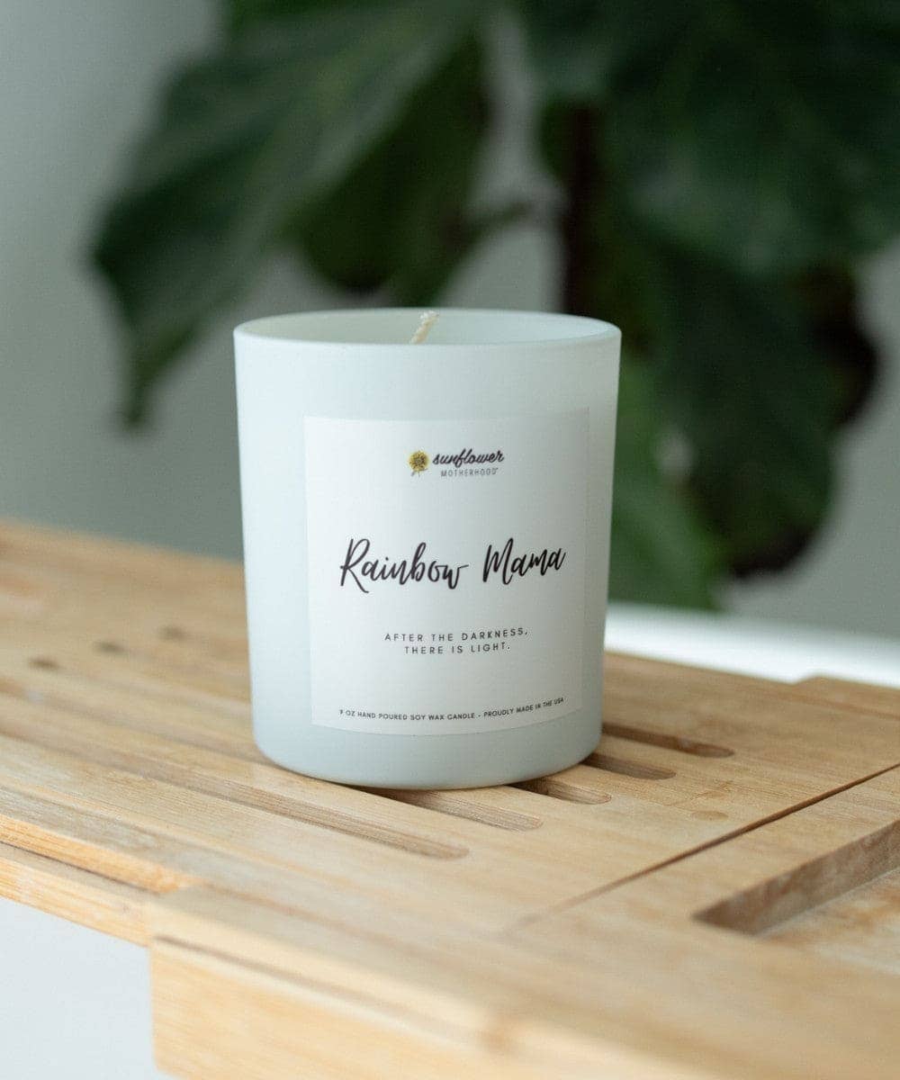 Rainbow Mama Pregnancy Loss Candle - Magnolia BabyCandle
