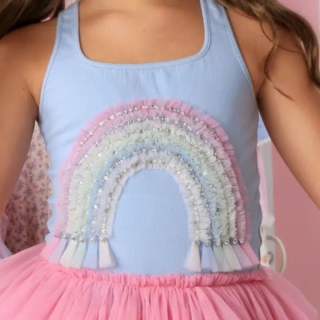 Rainbow Tutu Dress - Magnolia BabyDress