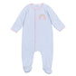 Rainbow Wishes Applique Footie - Magnolia BabyFootie
