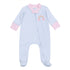 Rainbow Wishes Applique Zip Footie - Magnolia BabyFootie